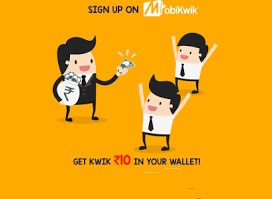 India Desire : Mobikwik Signup Offer: Get Rs 10 Free For Sign Up In Mobikwik 